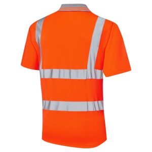 Supertouch Hi Vis Bird Eye Polo Shirt - Image 4