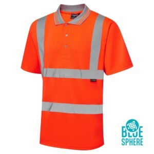 Eco Hi Vis Polo Shirt - Image 6
