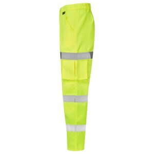 Supertouch Hi Vis 3 Band Combat Trousers - Image 3