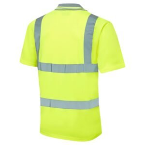 Eco Hi Vis Polo Shirt - Image 4