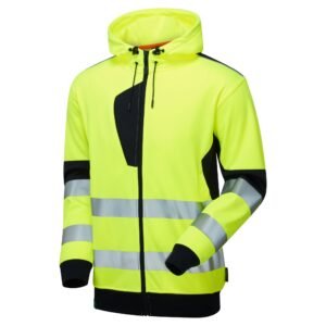 System Hi-Vis Eco Zip Thru Hoodie - Image 9