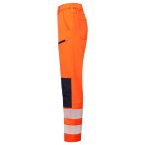 Essentials Hi Vis Eco Coolair 4-Way Stretch Trousers - Image 7