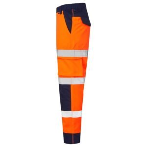 Supertouch Hi-Vis 2 Tone Combat Trousers - Image 7