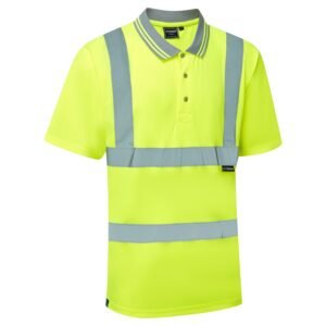 Eco Hi Vis Polo Shirt - Image 3