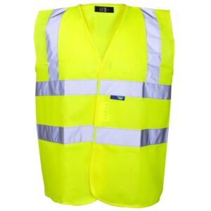 Supertouch Hi Vis Velcro Vest - Image 3