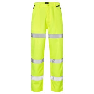 Supertouch Hi Vis 3 Band Polycotton Trousers - Image 3