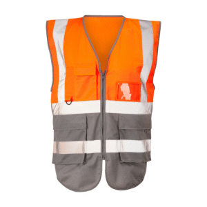 Supertouch Hi Vis 2 Tone Executive Vest - Image 9