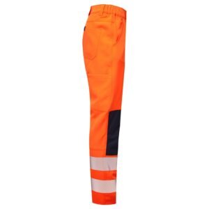 Essentials Hi Vis Eco Coolair 4-Way Stretch Trousers - Image 6