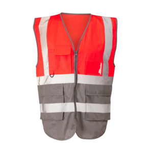 Supertouch Hi Vis 2 Tone Executive Vest - Image 10