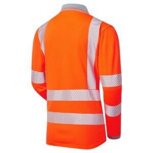 Ladies Hi Vis Jaya Bird Eye Polo - Image 9
