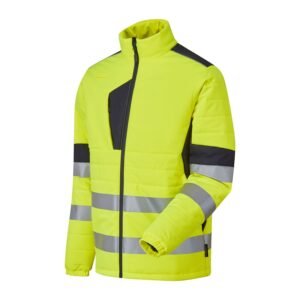 System Hi Vis Eco Two Tone Thermal Baffle Jacket - Image 9