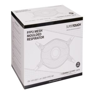 SUPERTOUCH FFP2 MOULDED MESH MASK - Disposable Respirators | MPS Construction Supplies