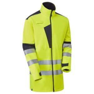 System Hi Vis Eco 3-Layer Softshell Parka - Image 9