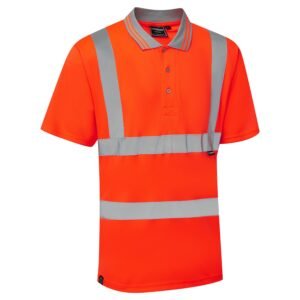Eco Hi Vis Polo Shirt - Image 8