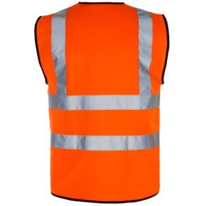 Supertouch Hi Vis Velcro Vest - Image 5