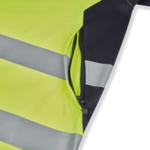 System Hi-Vis Eco Zip Thru Hoodie - Image 13