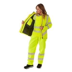 Women's Hi Vis Kamela Padded Jacket - Image 12