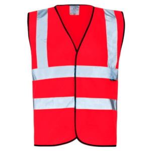Supertouch Hi Vis Velcro Vest - Image 6