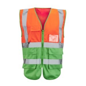 Supertouch Hi Vis 2 Tone Executive Vest - Image 8