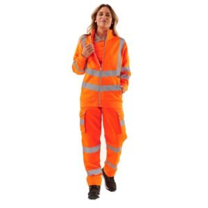 Women's Hi Vis Eshaal Zipped Sweatshirt - Image 8