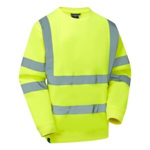 Eco Hi Vis Sweatshirt - Image 3