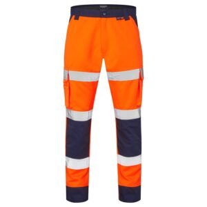 Supertouch Hi-Vis 2 Tone Combat Trousers - Image 5