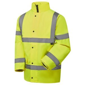 Supertouch Hi Vis Fleece Lined Parka - Image 6