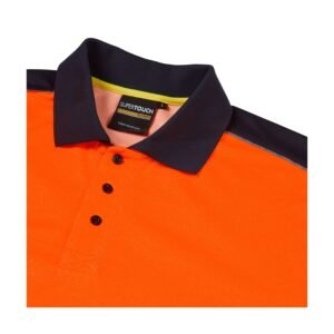 System Hi-Vis Eco CottonCool Long Sleeve Polo - Image 10