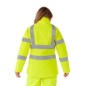 Women's Hi Vis Kamela Padded Jacket - Image 10