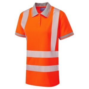 Ladies Hi Vis Savannah Bird Eye Polo - Image 5