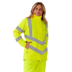 Women's Hi Vis Kamela Padded Jacket - Image 9