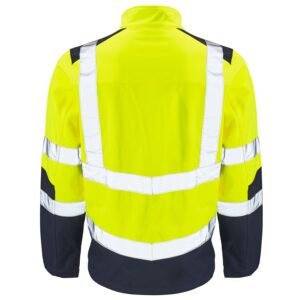 Supertouch Hi Vis 2 Tone Softshell Jacket - Image 4